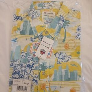 Pokemon World Championships 2025 Reyn Spooner Men’s Aloha Shirt L
